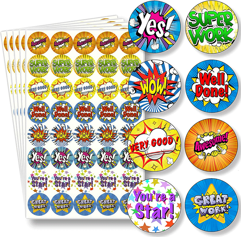 Stickers for Phonics Books